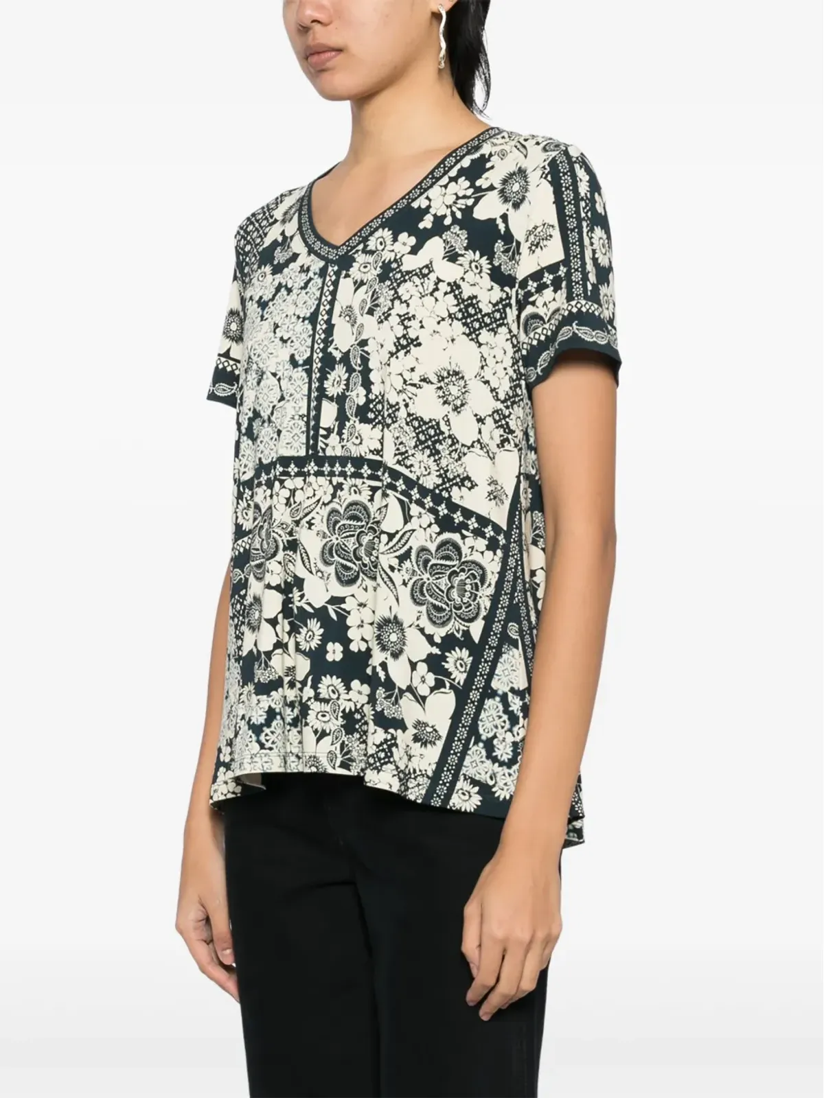 Johnny Was The Janie Favorite 半袖Tシャツ - 画像3