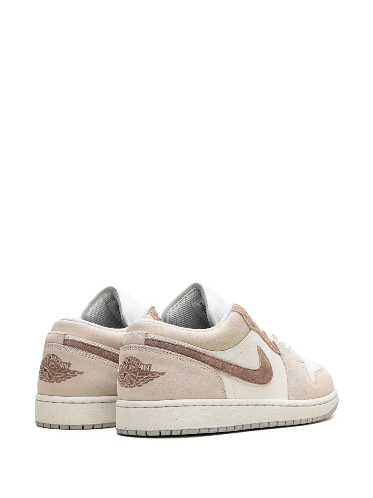 Jordan エアジョーダン 1 ロー スニーカー ライトブラウン - 画像3