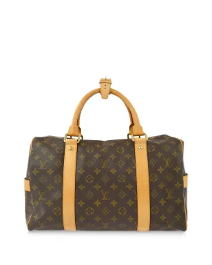 Louis Vuitton ビンテージ 2010年 キャリーオール トラベルバッグ ブラウン - サムネイル1