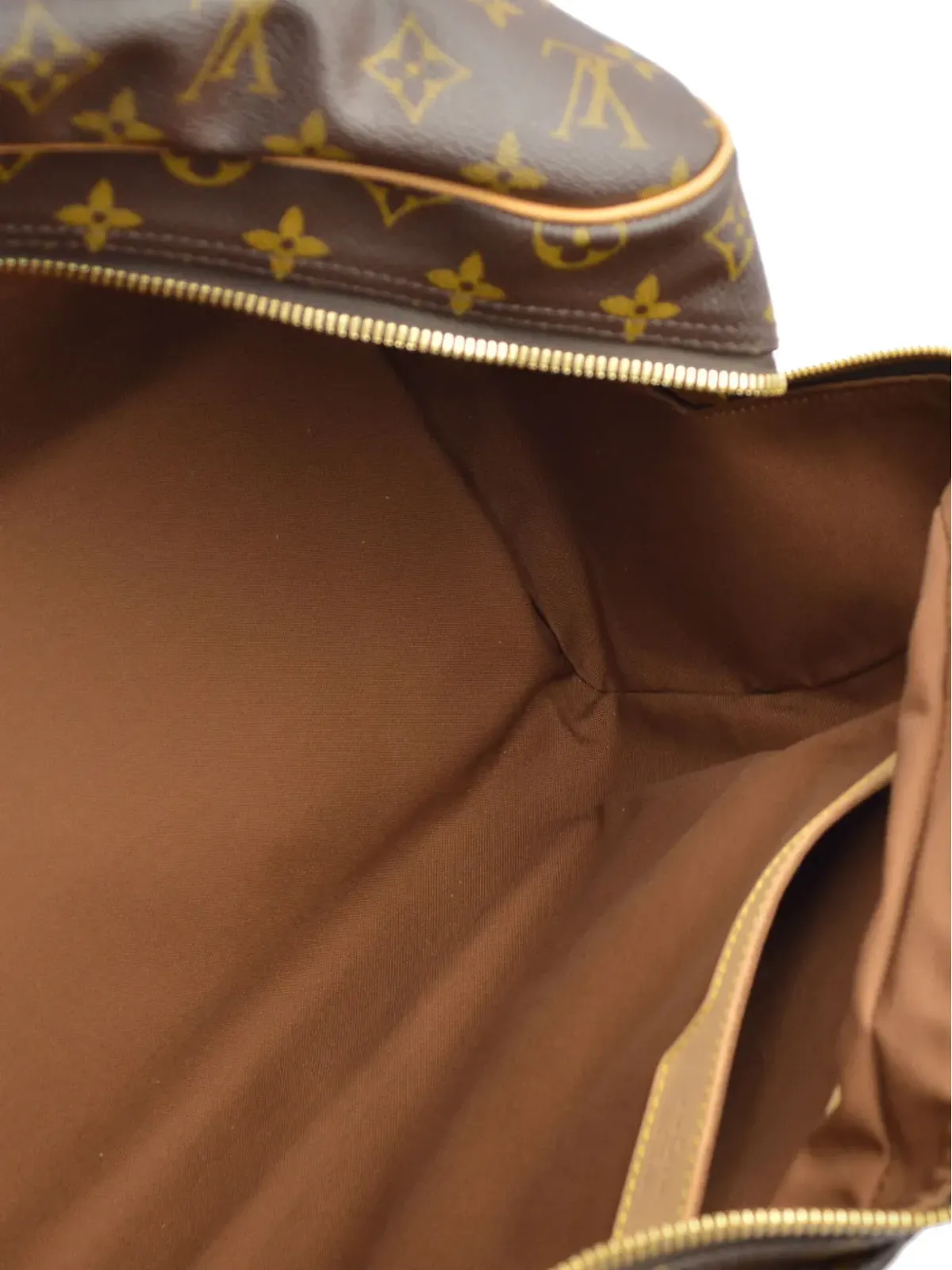 Louis Vuitton ビンテージ 2010年 キャリーオール トラベルバッグ ブラウン - 画像5