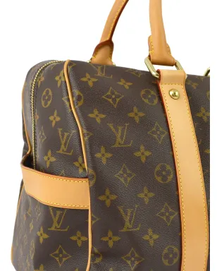 Louis Vuitton ビンテージ 2010年 キャリーオール トラベルバッグ ブラウン - サムネイル3