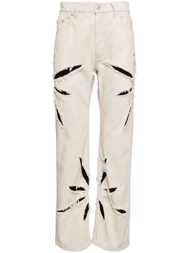 KUSIKOHC KUSIKOHC Origami cut-out jeansの商品画像