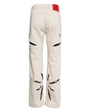 KUSIKOHC Origami cut-out jeans - サムネイル2