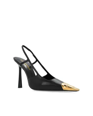 Saint Laurent ジャンヌ スリングバックパンプス - サムネイル2