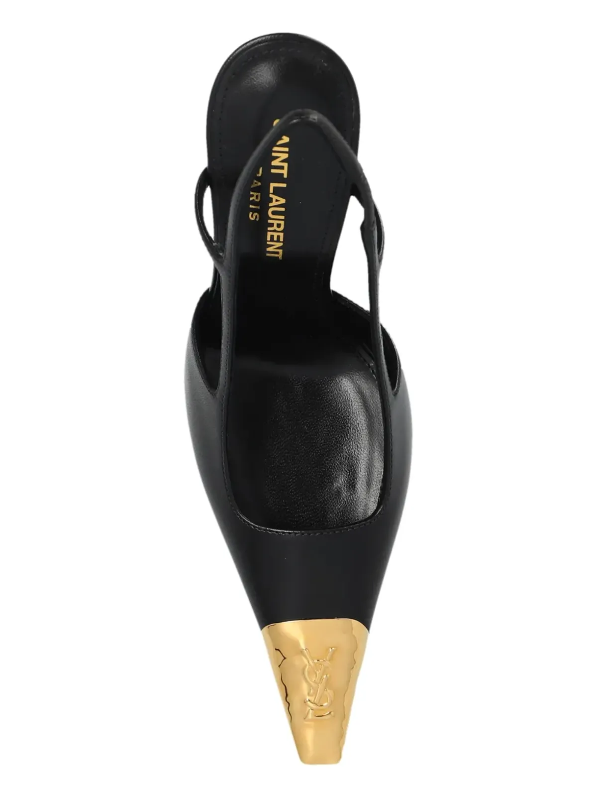 Saint Laurent ジャンヌ スリングバックパンプス - 画像4