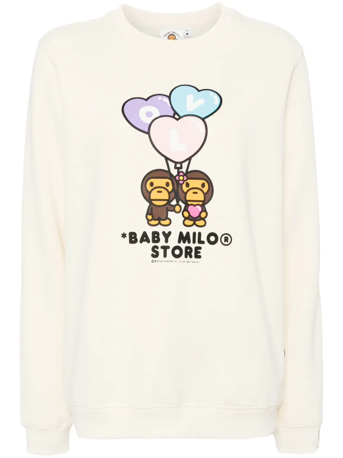 A BATHING APE® Baby Milo クルーネック スウェットシャツ - 画像1
