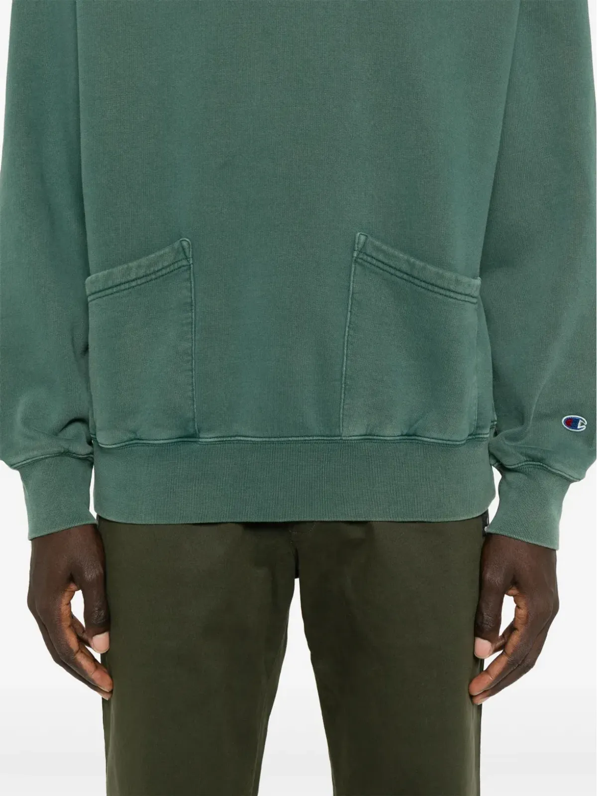 Champion Heritage hoodie - Green - 画像5