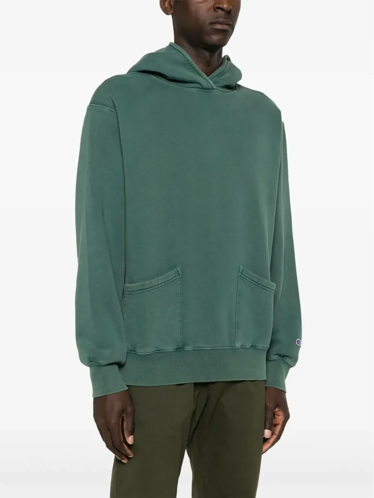 Champion Heritage hoodie - Green - 画像3