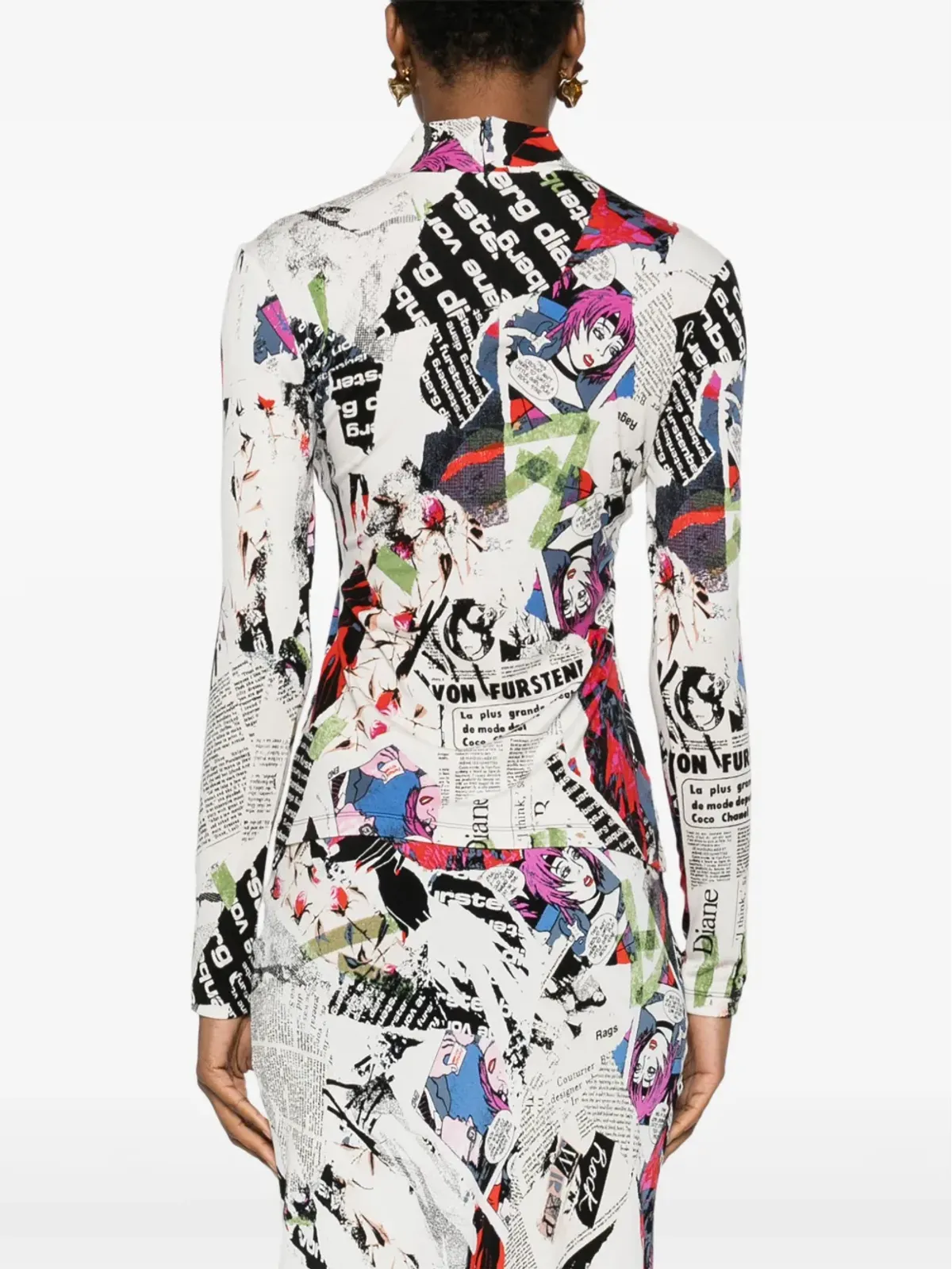 DVF Diane von Furstenberg ドーハ トップス - Neutrals - 画像4