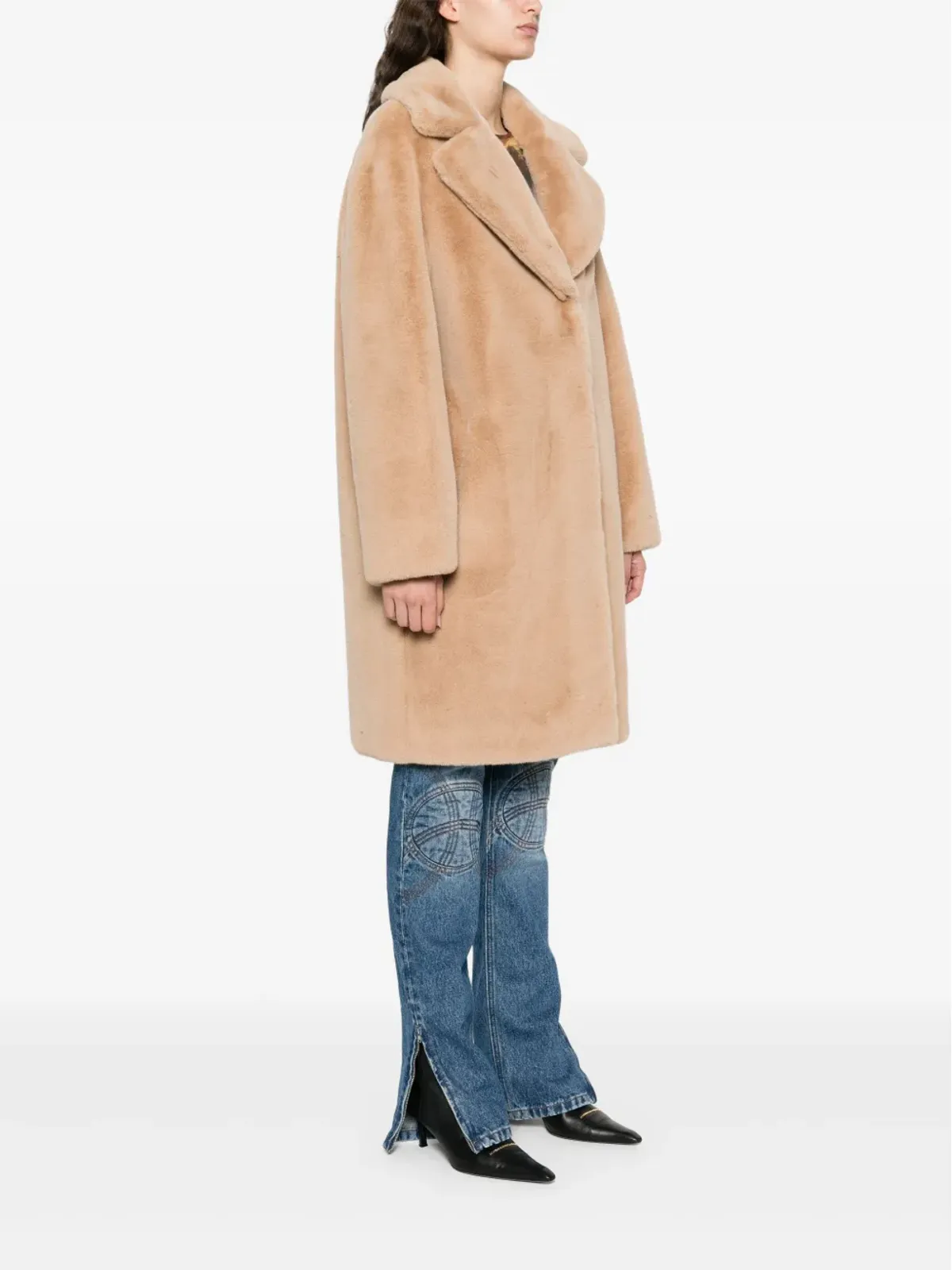 STAND STUDIO Camille coat - Neutrals - 画像3