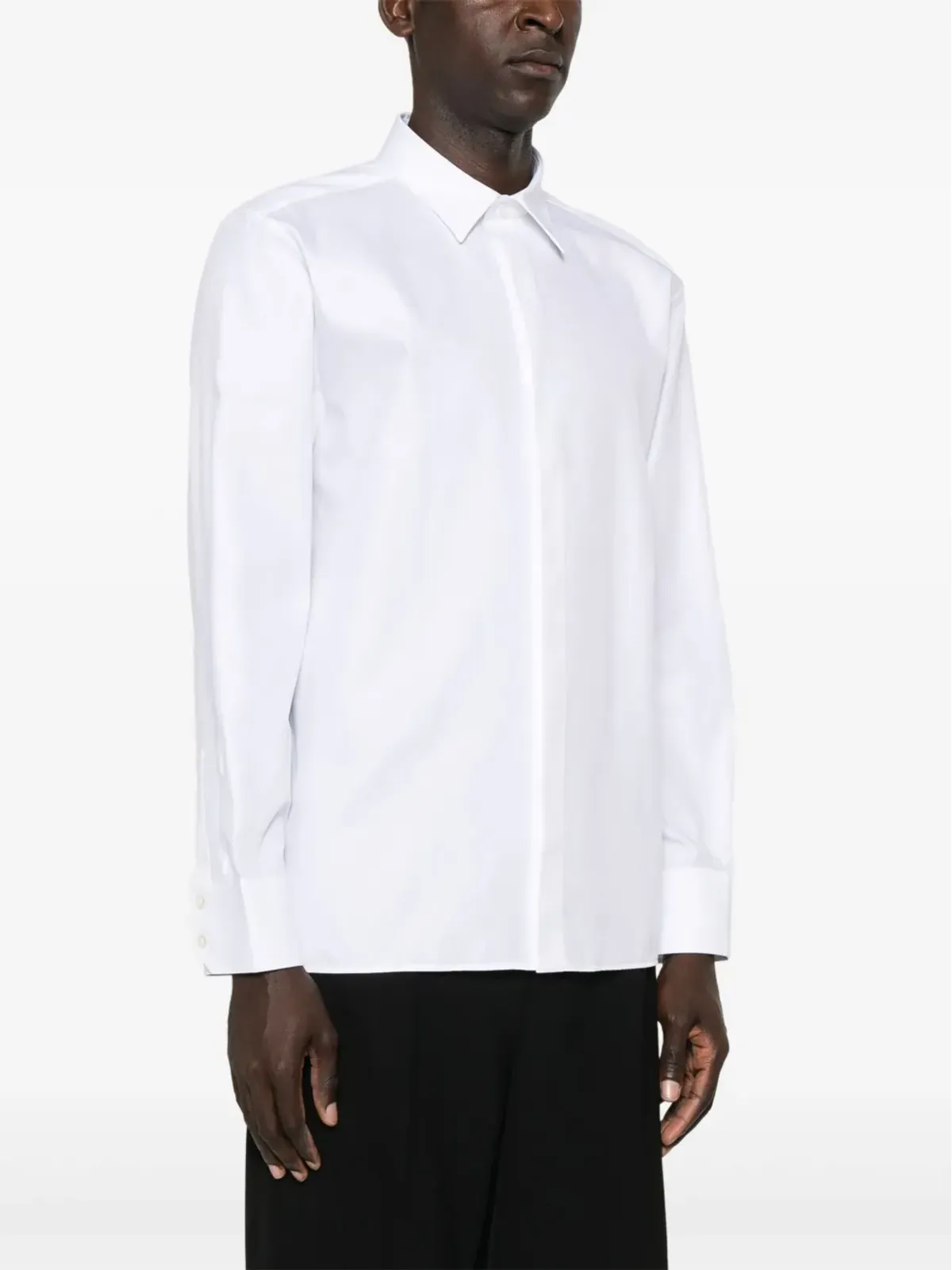 Saint Laurent ストライプジャカードシャツ - 画像3