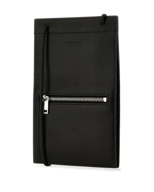 Saint Laurent ブラック レザー カードホルダー - サムネイル2