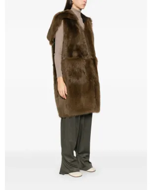 Max Mara アミーカ コート - ブラウン - サムネイル3