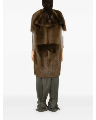 Max Mara アミーカ コート - ブラウン - サムネイル4