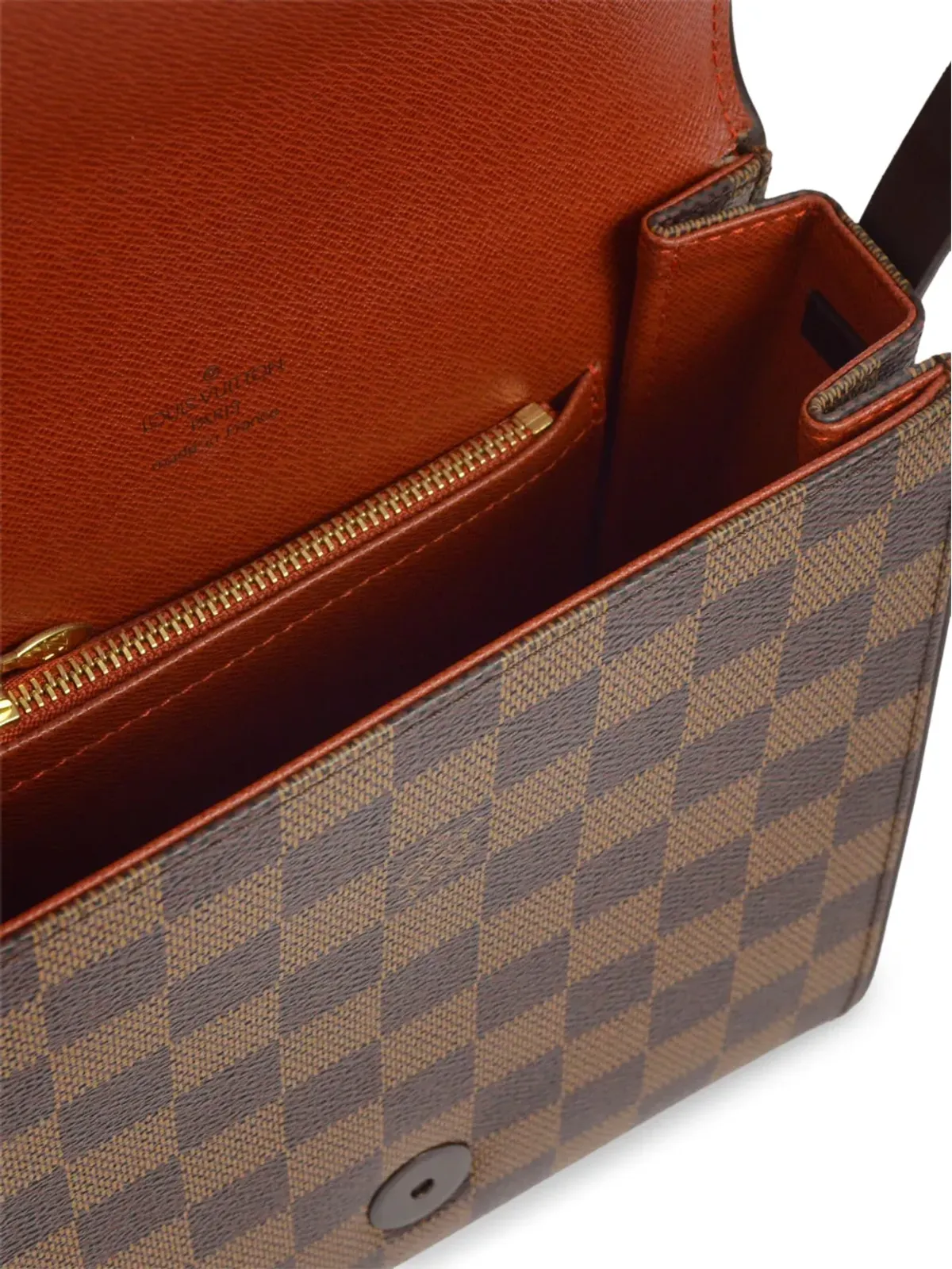 Louis Vuitton ビンテージ 2001年ミニ Tribeca ハンドバッグ ブラウン - 画像4