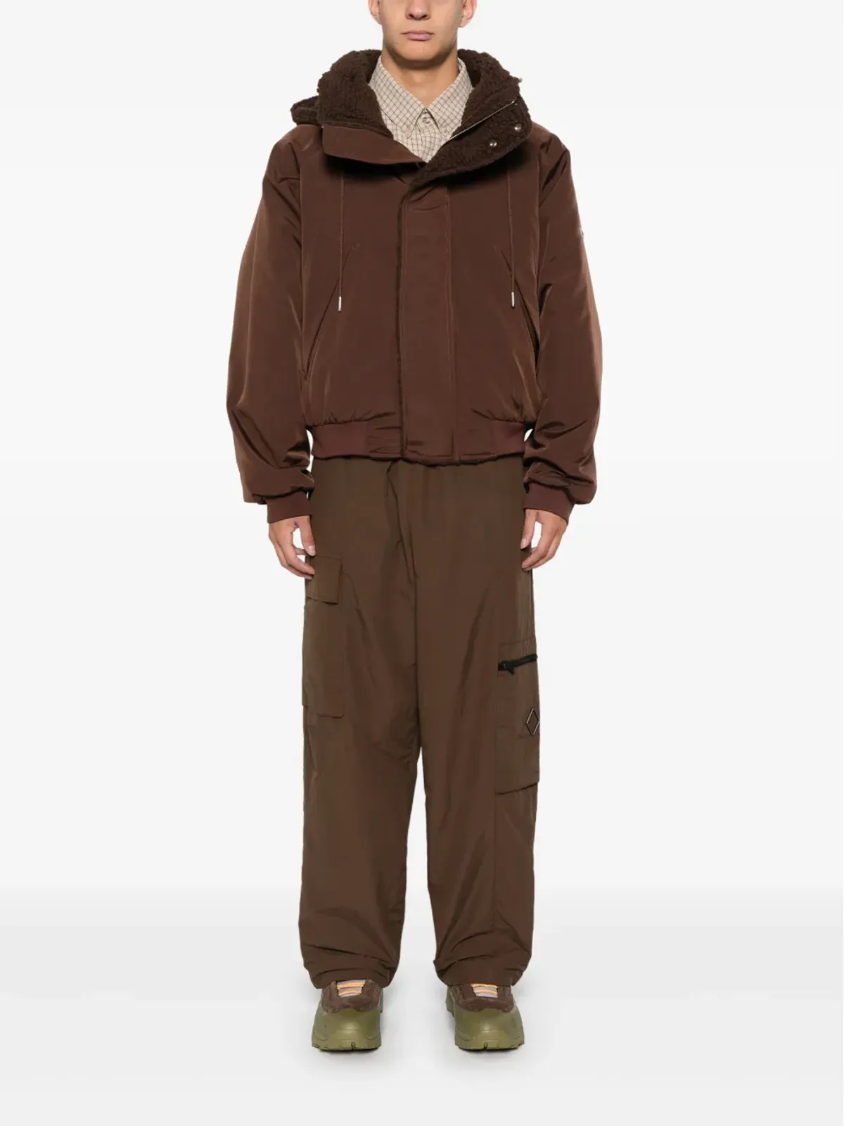 BLUEMARBLE Cup jacket - Brown - 画像2