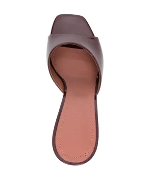 Amina Muaddi ルピタ 105mm パテント サンダル - レッド - サムネイル4