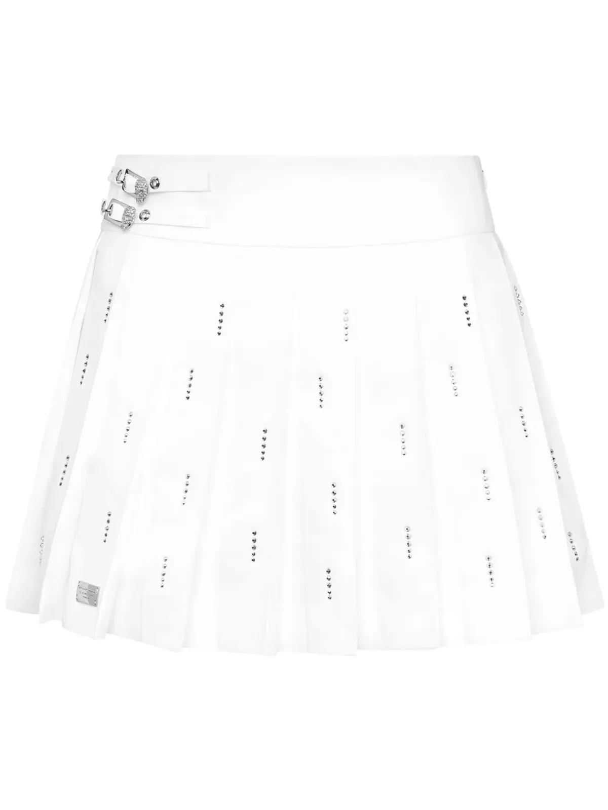 Philipp Plein プリーツミニスカート - 画像1