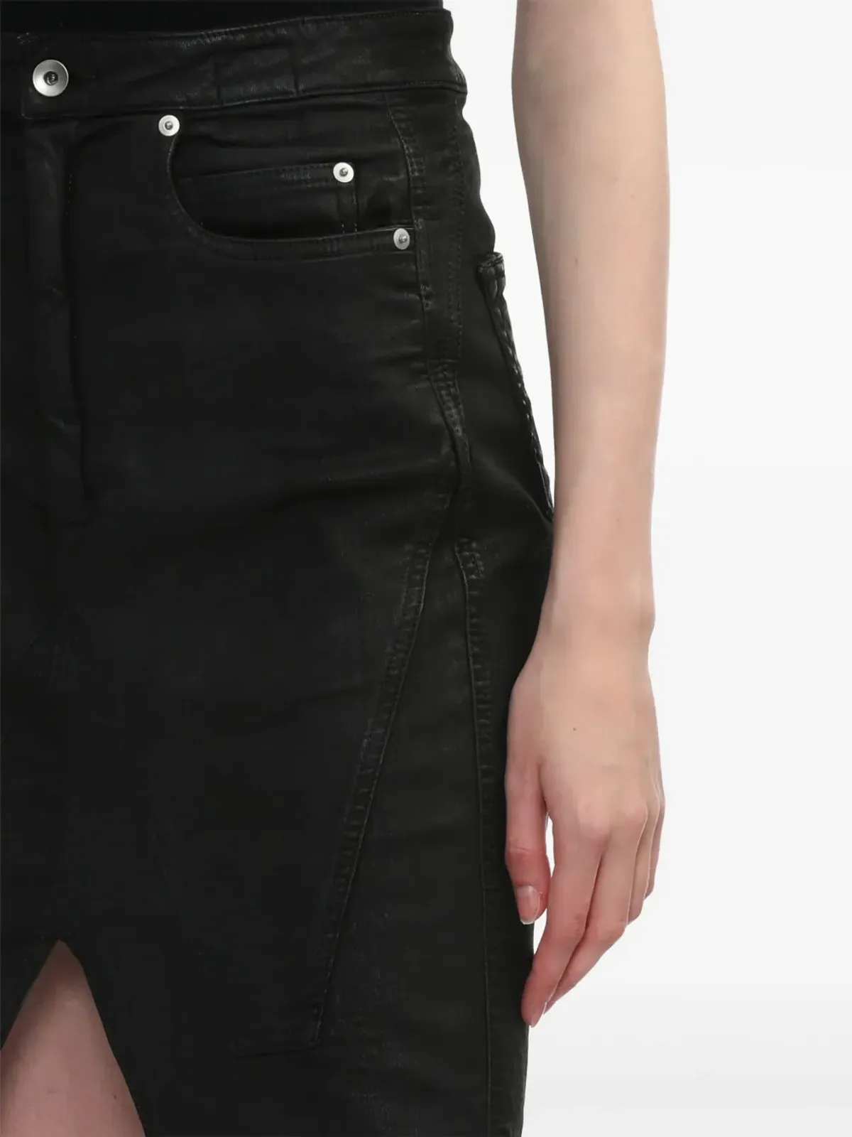 Rick Owens DRKSHDW デニムスカート - 画像5