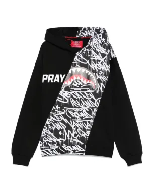sprayground kid ディアゴナル・スプリット・レースウェイ・フーディー - サムネイル1