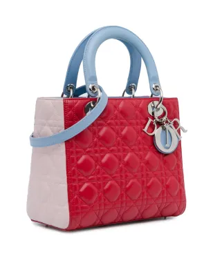 ビンテージ Christian Dior レディ Dior サッチェル レッド - サムネイル3