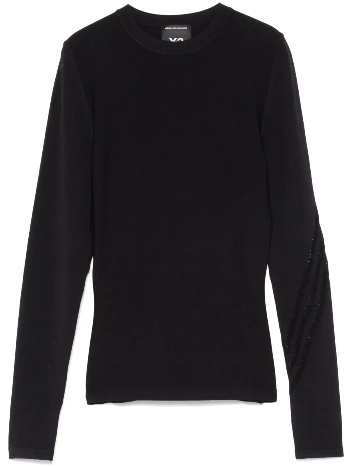 Y-3 3-Stripes トップ - ブラック - 画像1