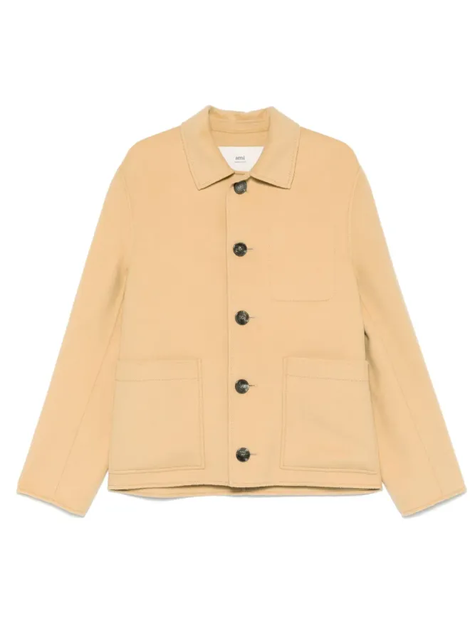 AMI Paris AMI Paris ブラッシュド シャツジャケットの商品画像