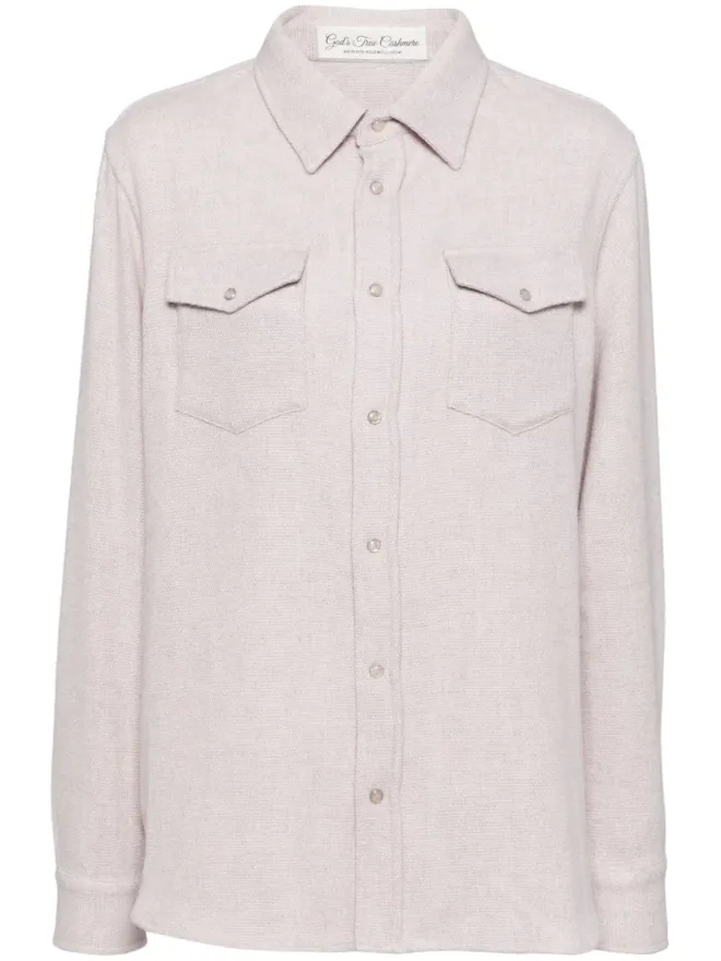 GOD'S TRUE CASHMERE GOD'S TRUE CASHMERE メランジシャツの商品画像