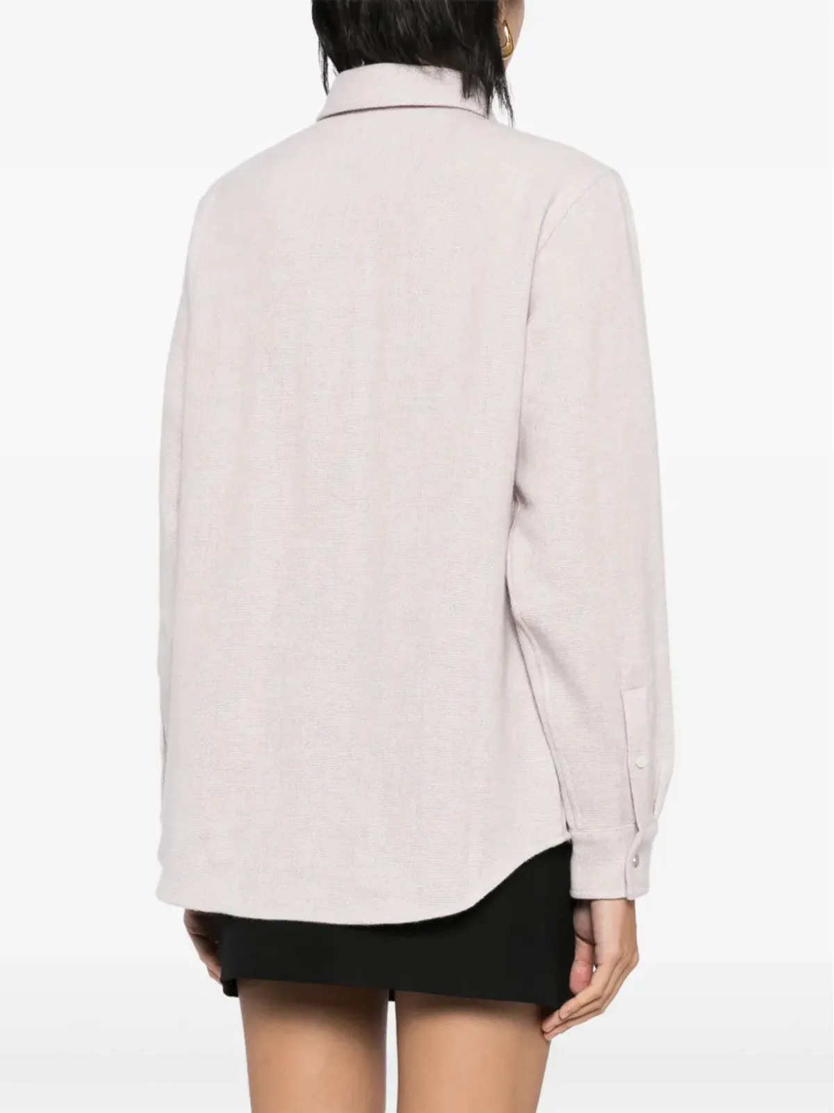 GOD'S TRUE CASHMERE メランジシャツ - 画像4