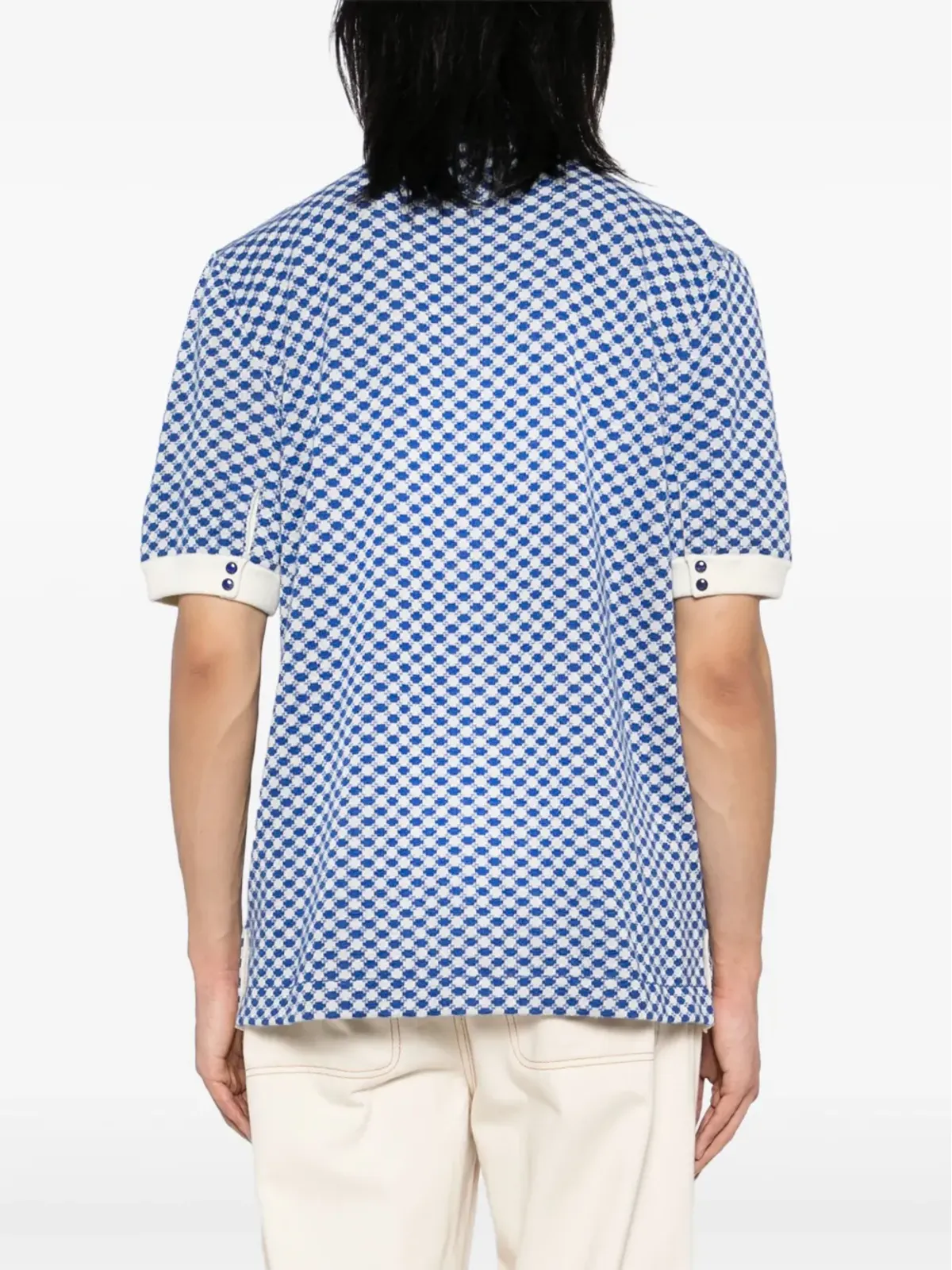GOD'S TRUE CASHMERE ラピスドット カシミアシャツ - 画像4