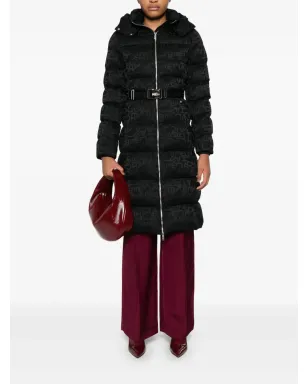 Elisabetta Franchi モノグラム コート ブラック - サムネイル2
