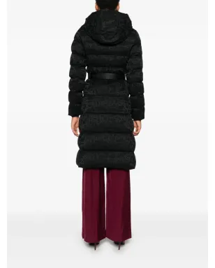 Elisabetta Franchi モノグラム コート ブラック - サムネイル4