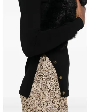 Elisabetta Franchi ロールネックセーター - ブラック - サムネイル5