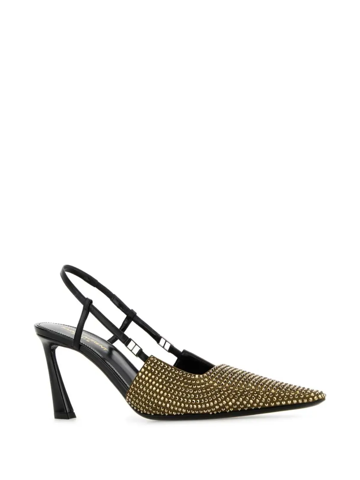 Saint Laurent 70mm Andree パンプス - ゴールド - 画像2
