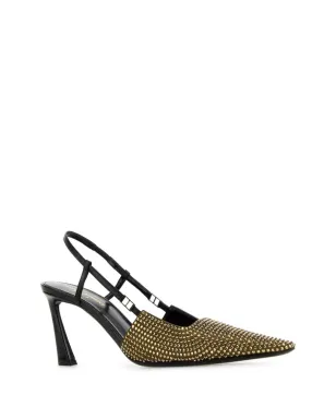 Saint Laurent 70mm Andree パンプス - ゴールド - サムネイル2