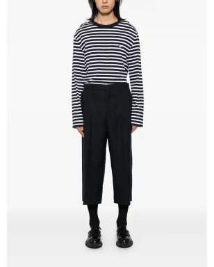AMI Paris ブルー ボタン留めショートパンツ - サムネイル2
