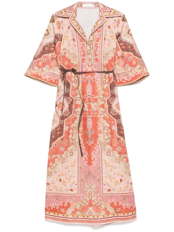 Zimmermann ZIMMERMANN ワイリー ミディドレスの商品画像
