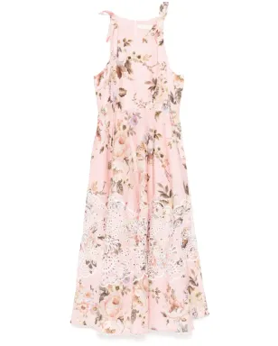 ZIMMERMANN アカシア ブロデリエ ミディドレス ピンク - サムネイル1