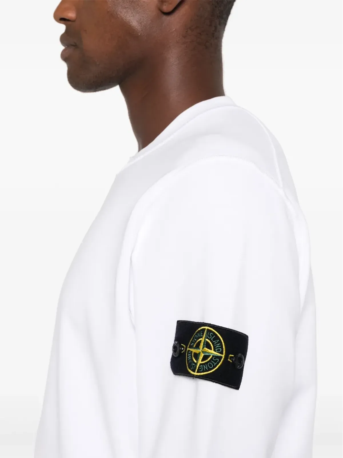Stone Island ロゴパッチ スウェットシャツ - 画像5