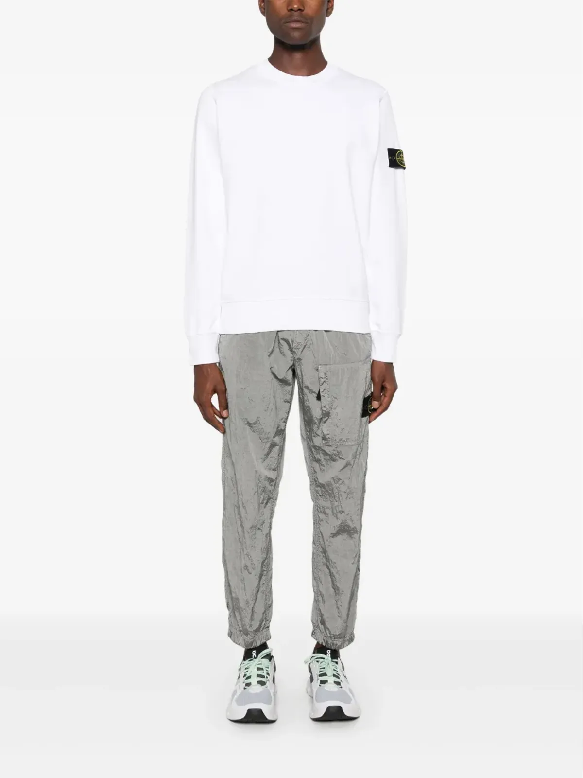 Stone Island ロゴパッチ スウェットシャツ - 画像2