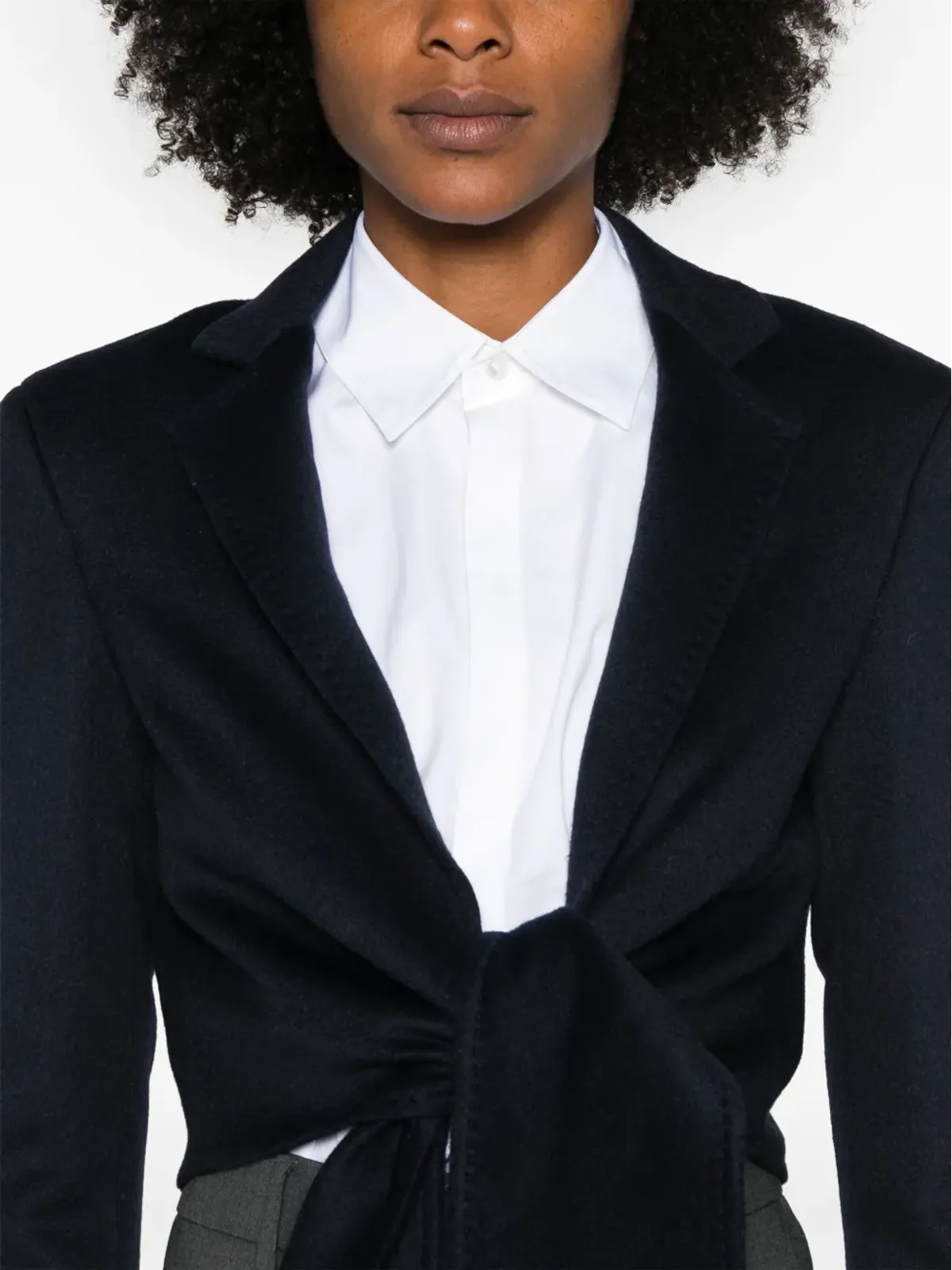 Max Mara サッシュディテール ジャケット - 画像5