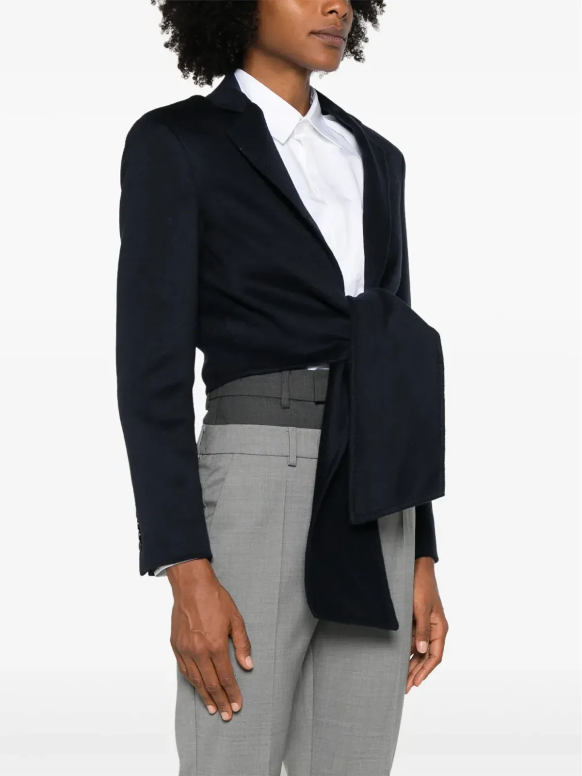 Max Mara サッシュディテール ジャケット - 画像3