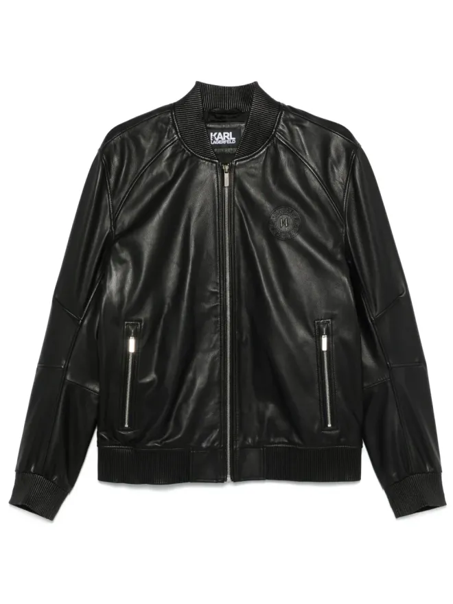 Karl Lagerfeld Karl Lagerfeld レザー ジャケットの商品画像