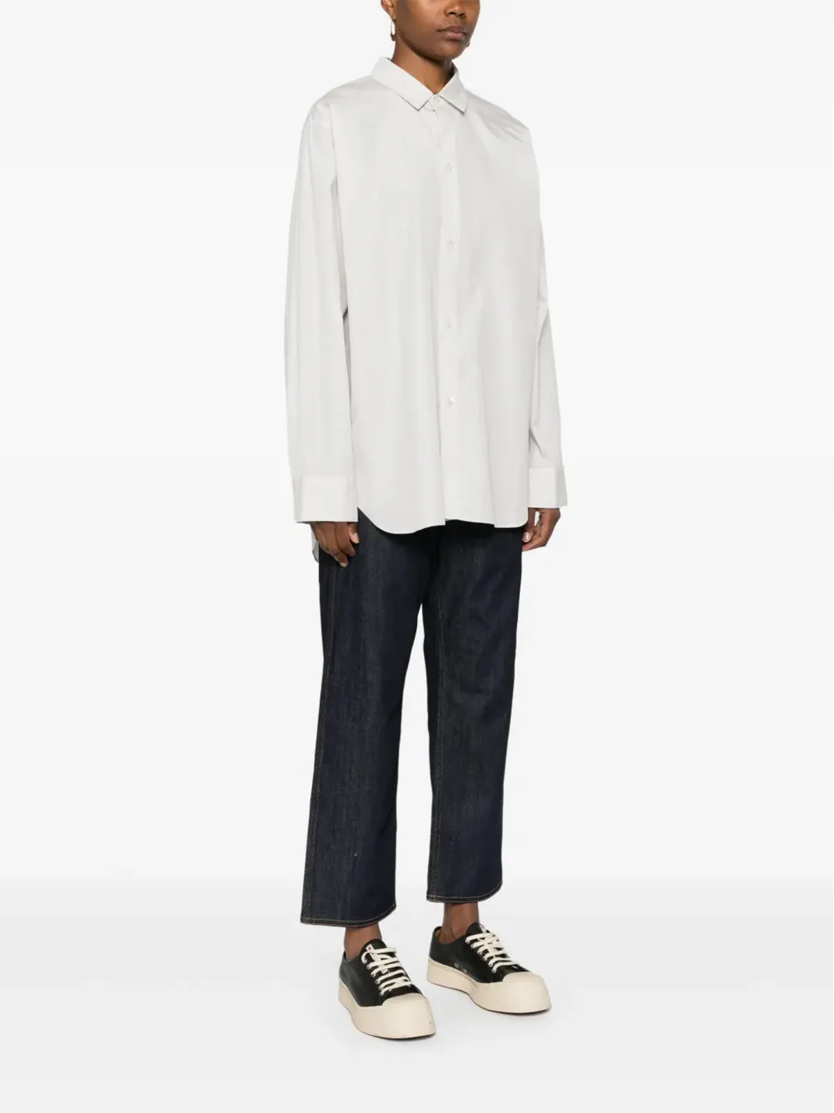 Sofie D'hoore Blum shirt - Grey - 画像3