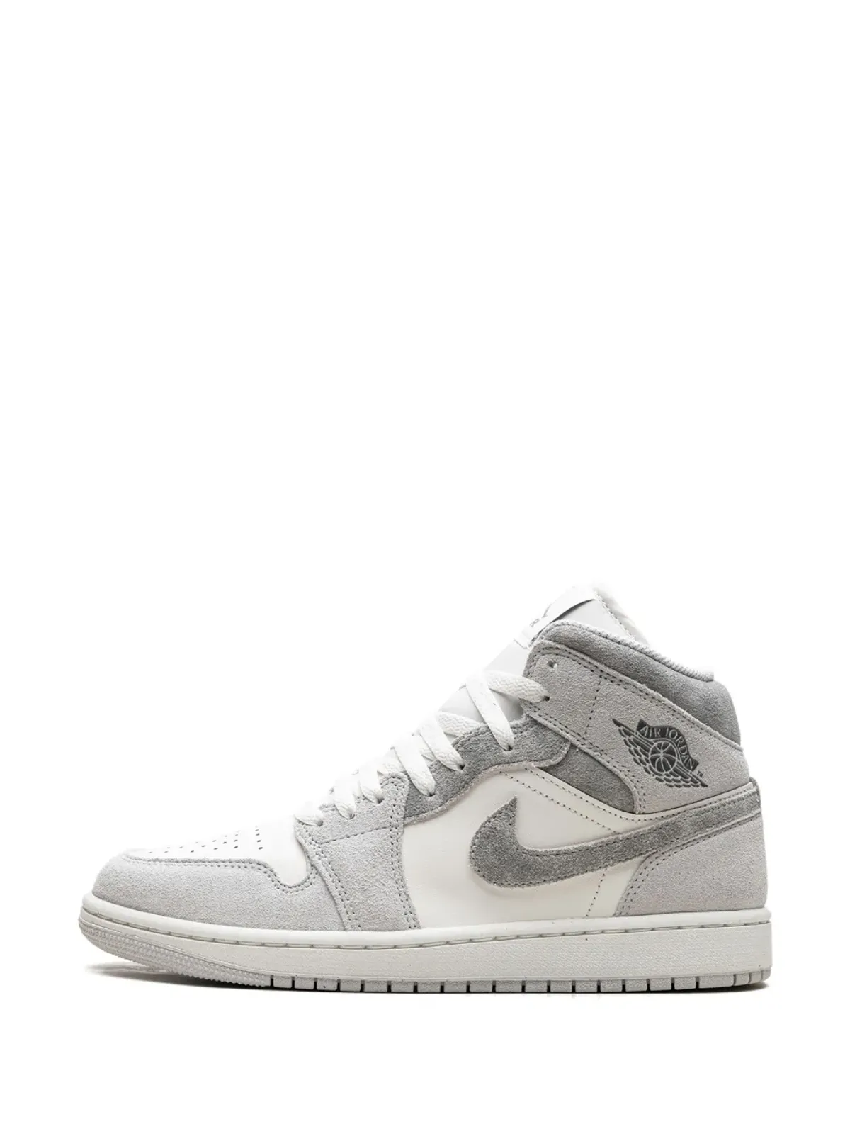 Jordan 1 Mid ニュートラルグレー セイル スニーカー - 画像5