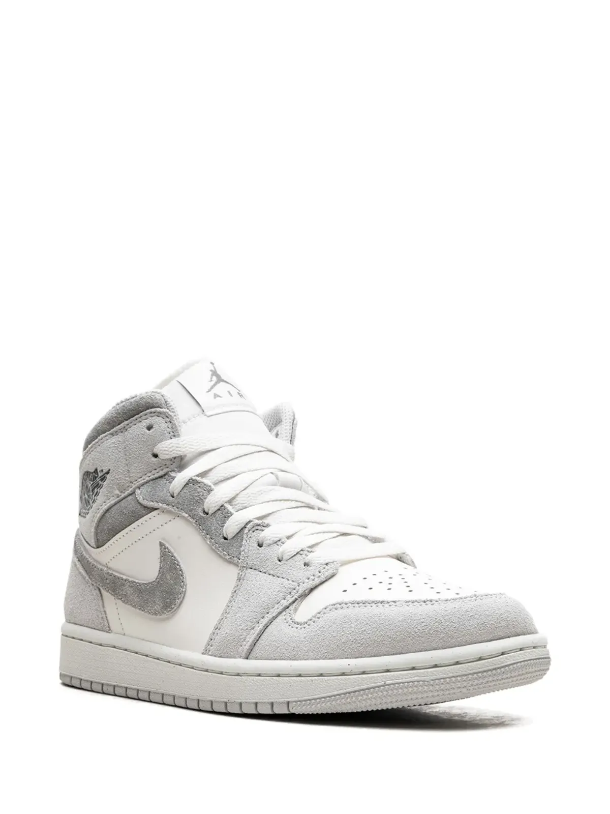 Jordan 1 Mid ニュートラルグレー セイル スニーカー - 画像2