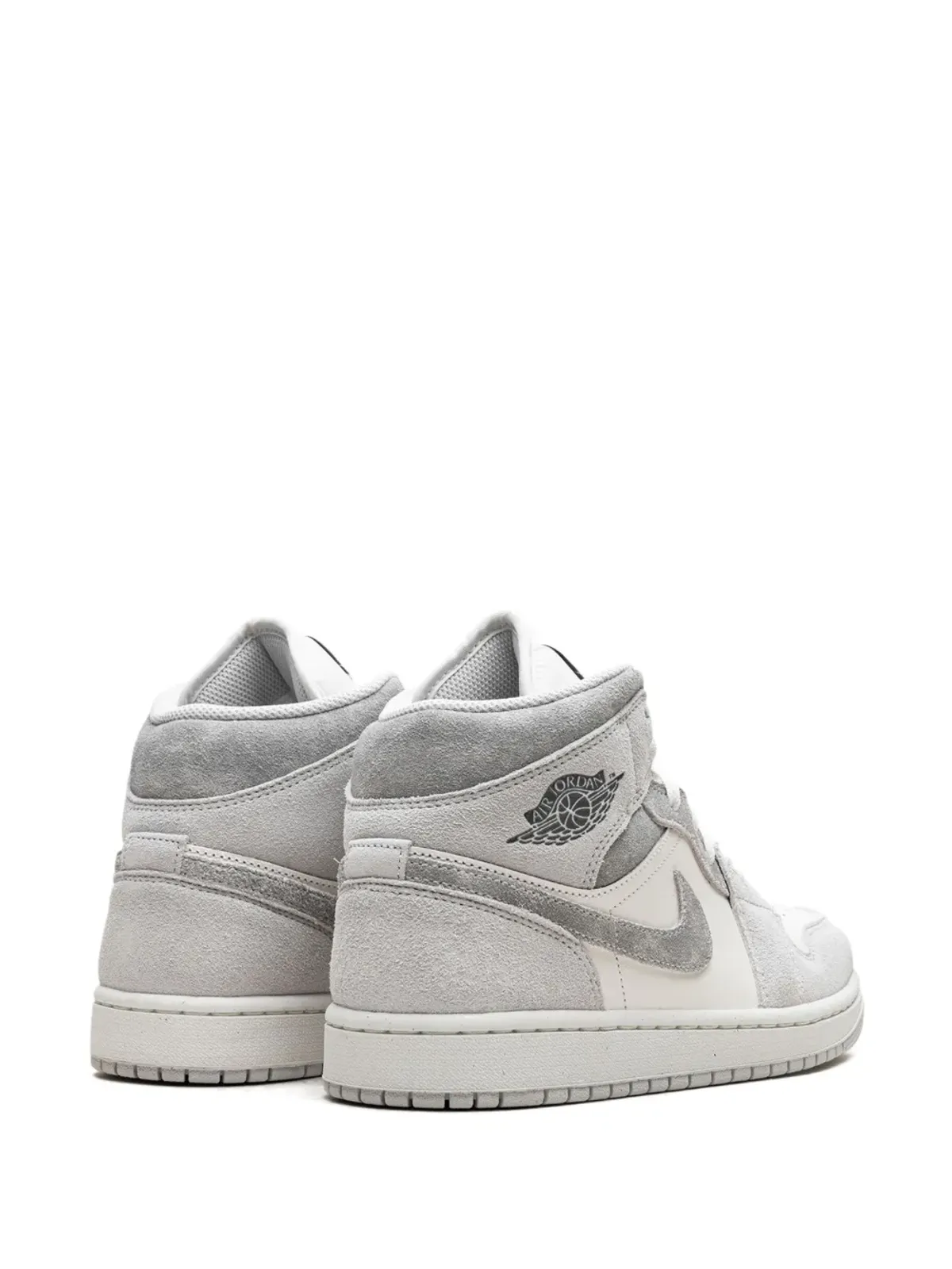 Jordan 1 Mid ニュートラルグレー セイル スニーカー - 画像3