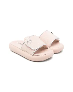 Michael Kors Kids ロゴプレートスリッパ - サムネイル1