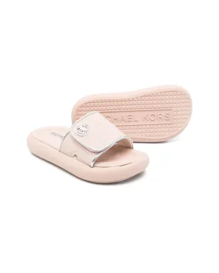 Michael Kors Kids ロゴプレートスリッパ - サムネイル2