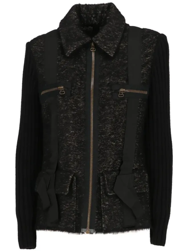 Lanvin Pre-Owned Lanvin Pre-Owned 2003 zipped jacket - Blackの商品画像
